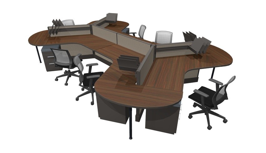 Office Furniture NOW! Desking Products | Herman Miller Dogbone Cubicles