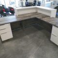 DeskMakers Transaction Top Reception Desk