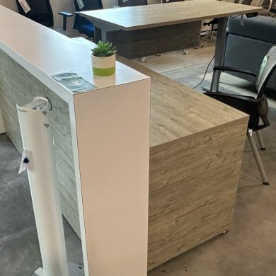 DeskMakers Integrated Reception Desk