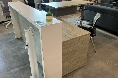 DeskMakers Integrated Reception Desk