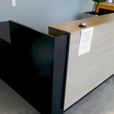 Indiana L-Shaped Reception Desk