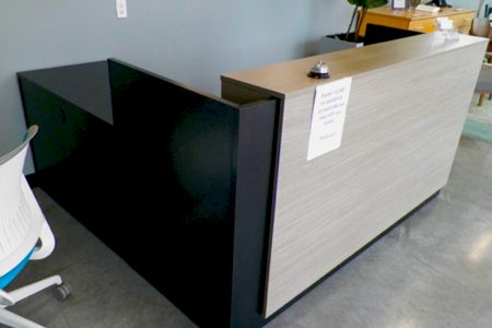 Indiana L-Shaped Reception Desk