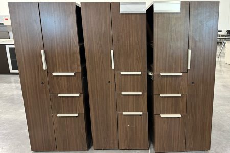 laminate storage lockers